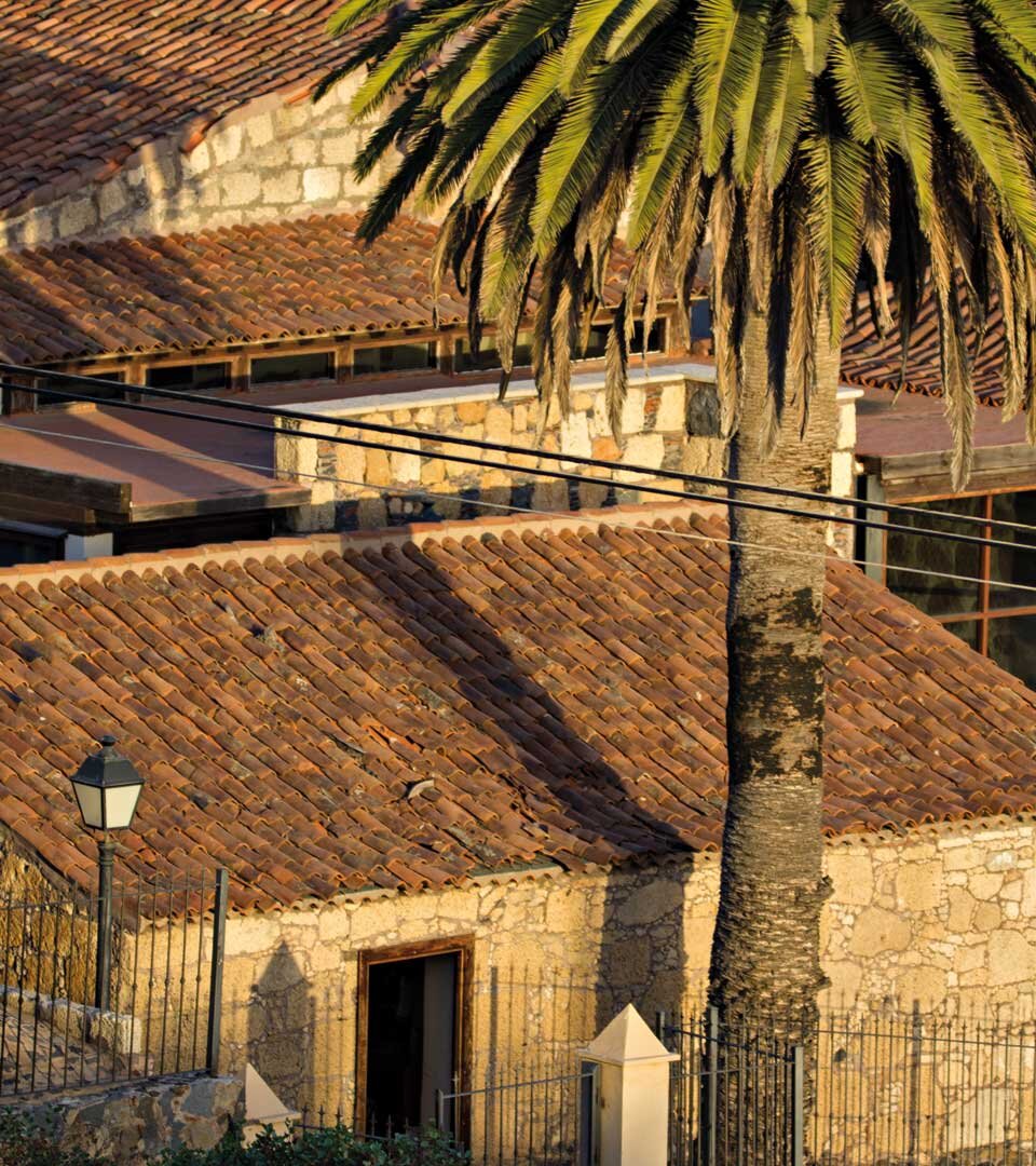 das Museo Casa el Capitán in San Miguel de Abona im typischen kanarischen Baustil das Museum in San Miguel de Abona im Süden Teneriffas