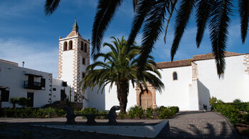 die Kirche von Betancuria ist das Ziel der 4. Etappe des Camino Natural de Fuerteventura