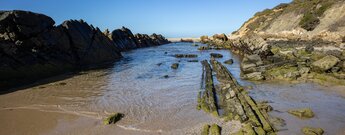 Flyschformationen bei den Baños de Claudia