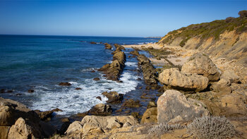 Flyschformationen auf der Wanderung von Bolonia nach Valdevaqueros