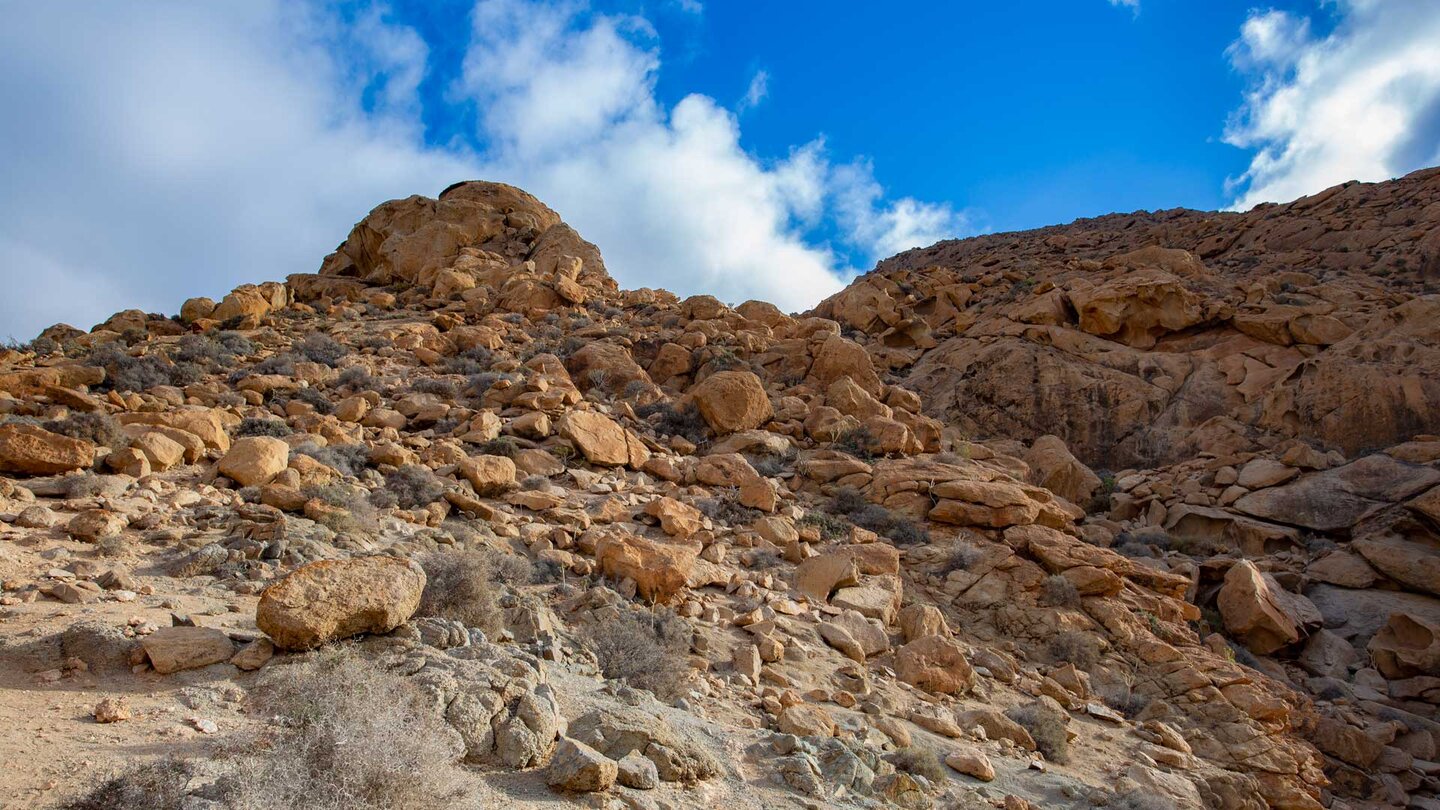 weglose Wanderung durch die beeindruckende Felslandschaft um den Arco de las Peñitas