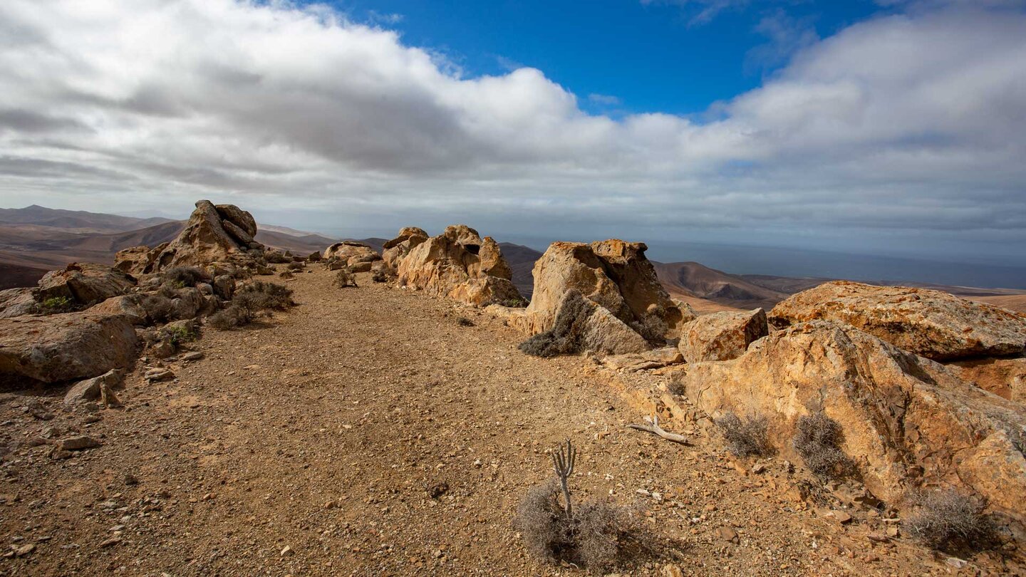 ebenes Hochplateau am Pico de la Aguililla