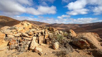 die Wanderung bietet Ausblicke über den Naturpark Betancuria