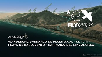 Fuerteventuras einsame Kontraste: Die schwere Rundtour am West Coast Trail im 3D-Flyover
