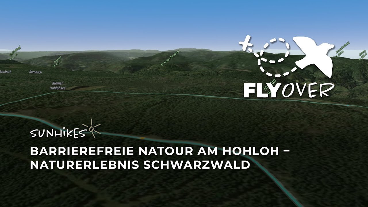 Barrierefreie NaTour am Hohloh: Naturerlebnis im Schwarzwald für alle – Flyover
