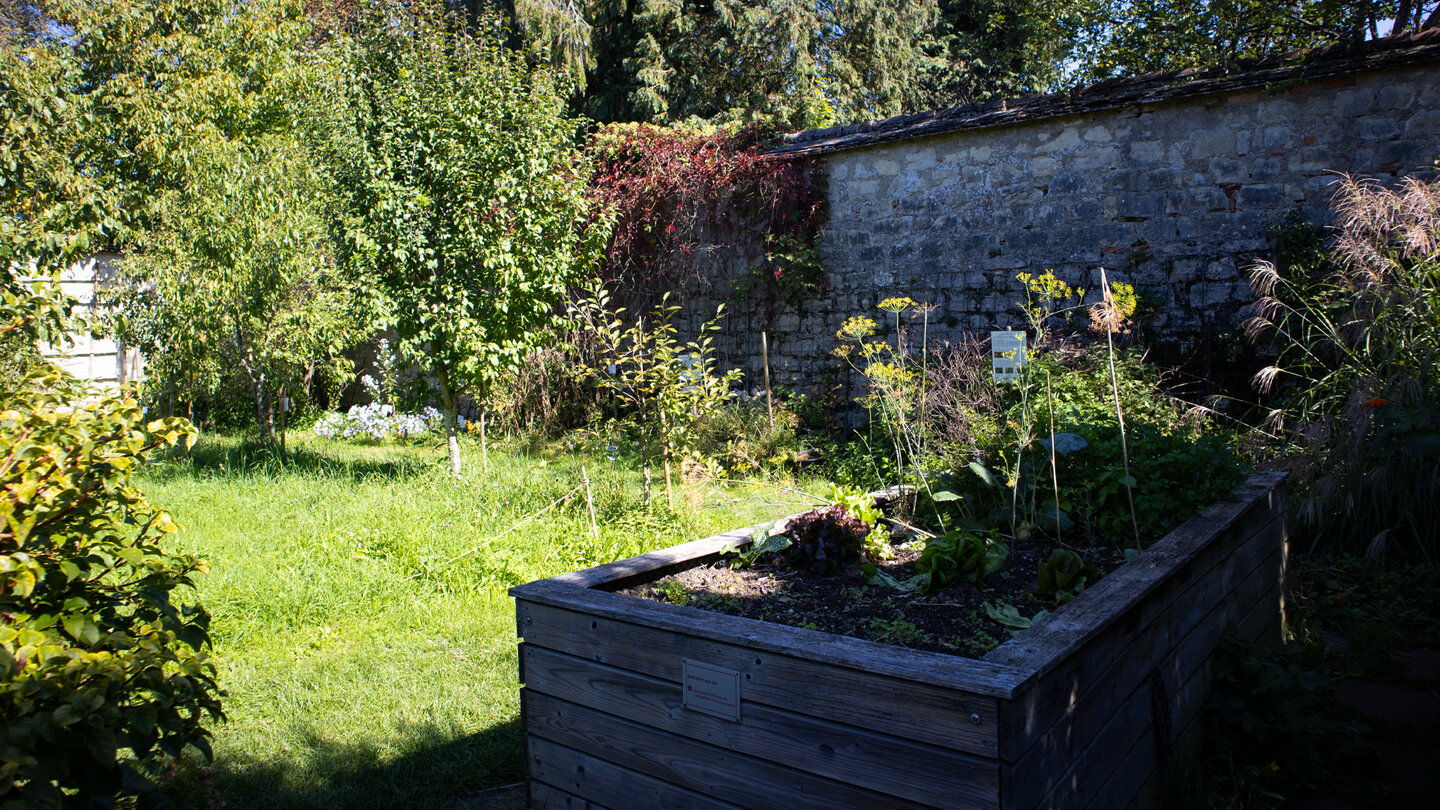 Kräutergarten Inzigkofen im ehemaligen Augustiner-Chorfrauenstifts