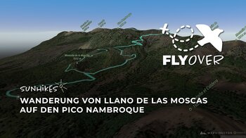 Im Reich der Vulkane auf La Palma: Der Pico Nambroque und Hoyo Negro im 3D-Flyover Video