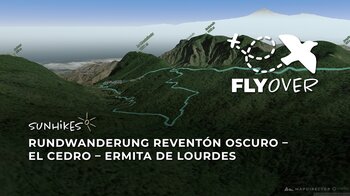 Das grüne Herz La Gomeras: 3D-Flyover von El Cedro zur Ermita de Lourdes