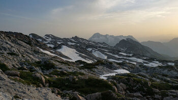 Bergpanorama in den Berchtesgadener Alpen