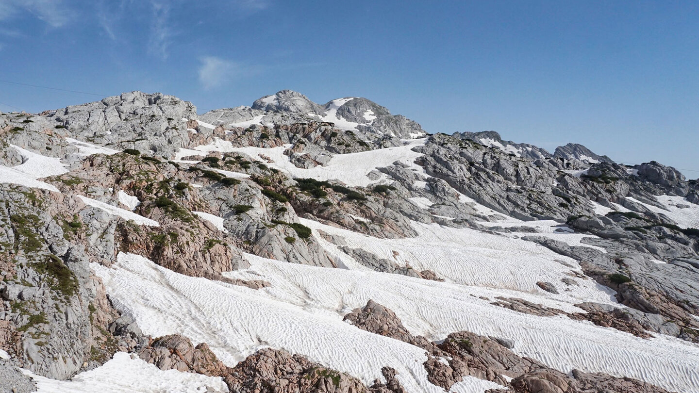Felsformationen am Steinernen Meer