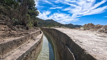 Bewässerungskanal  Acequia Lízar