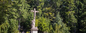 Blick auf das Ibacher Kreuz