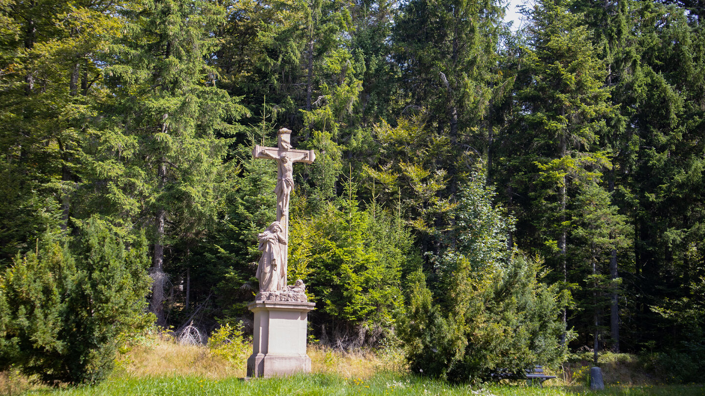 Blick auf das Ibacher Kreuz