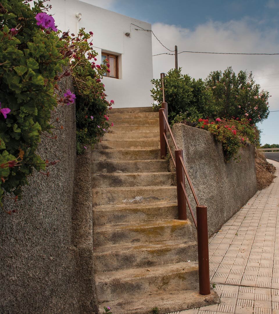 typisches Wohnhaus in Valverde auf El Hierro