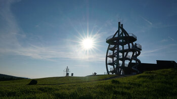 Noahs Segel und die Erlebnisrutsche auf dem Berg Ellenbogen