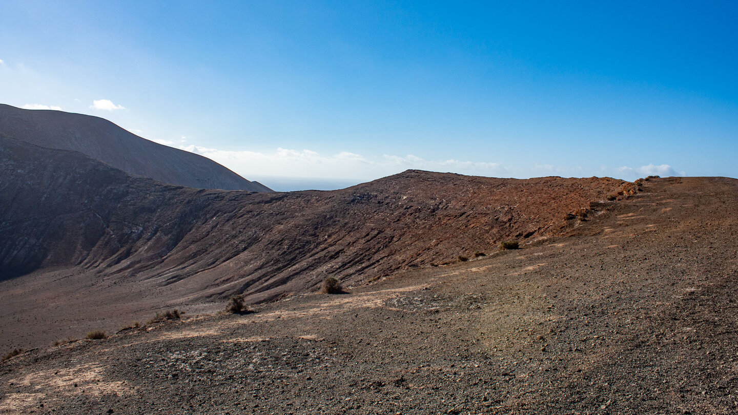 Wanderweg entlang der Montaña Blanca