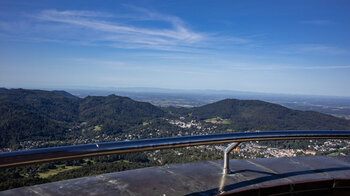 Aussicht vom Merkur in die Rheinebene