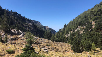Wanderung durch die Figou- und Agia Irini-Schlucht
