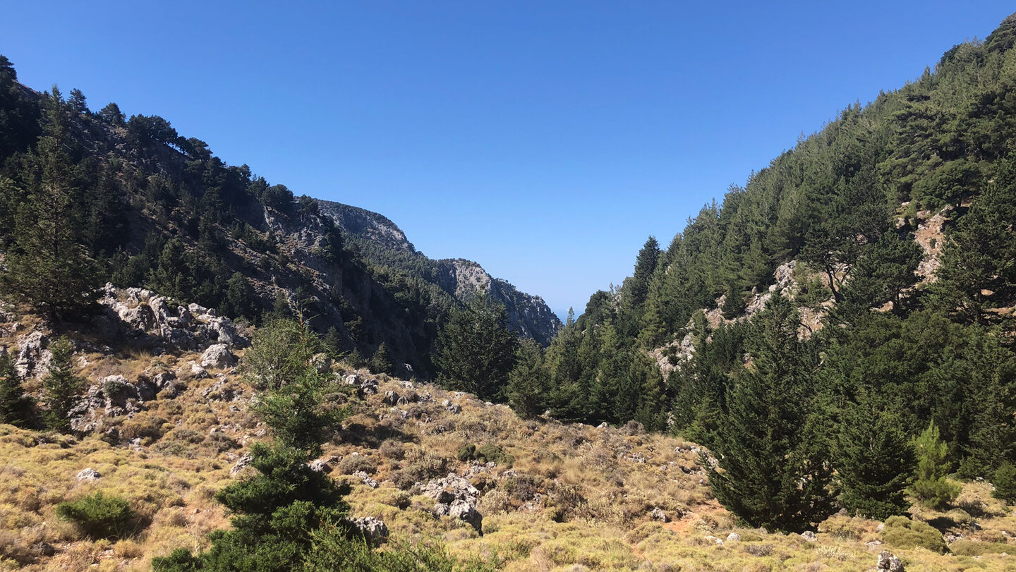 Wanderung durch die Figou- und Agia Irini-Schlucht auf Kreta Wanderung durch die Figou- und Agia Irini-Schlucht