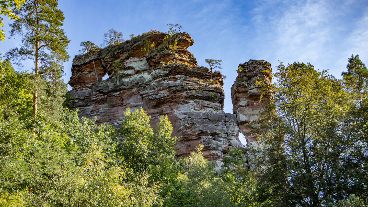 Blick aufs Hochsteinmassiv mit der Hochsteinnadel Blick aufs Hochsteinmassiv mit der Hochsteinnadel