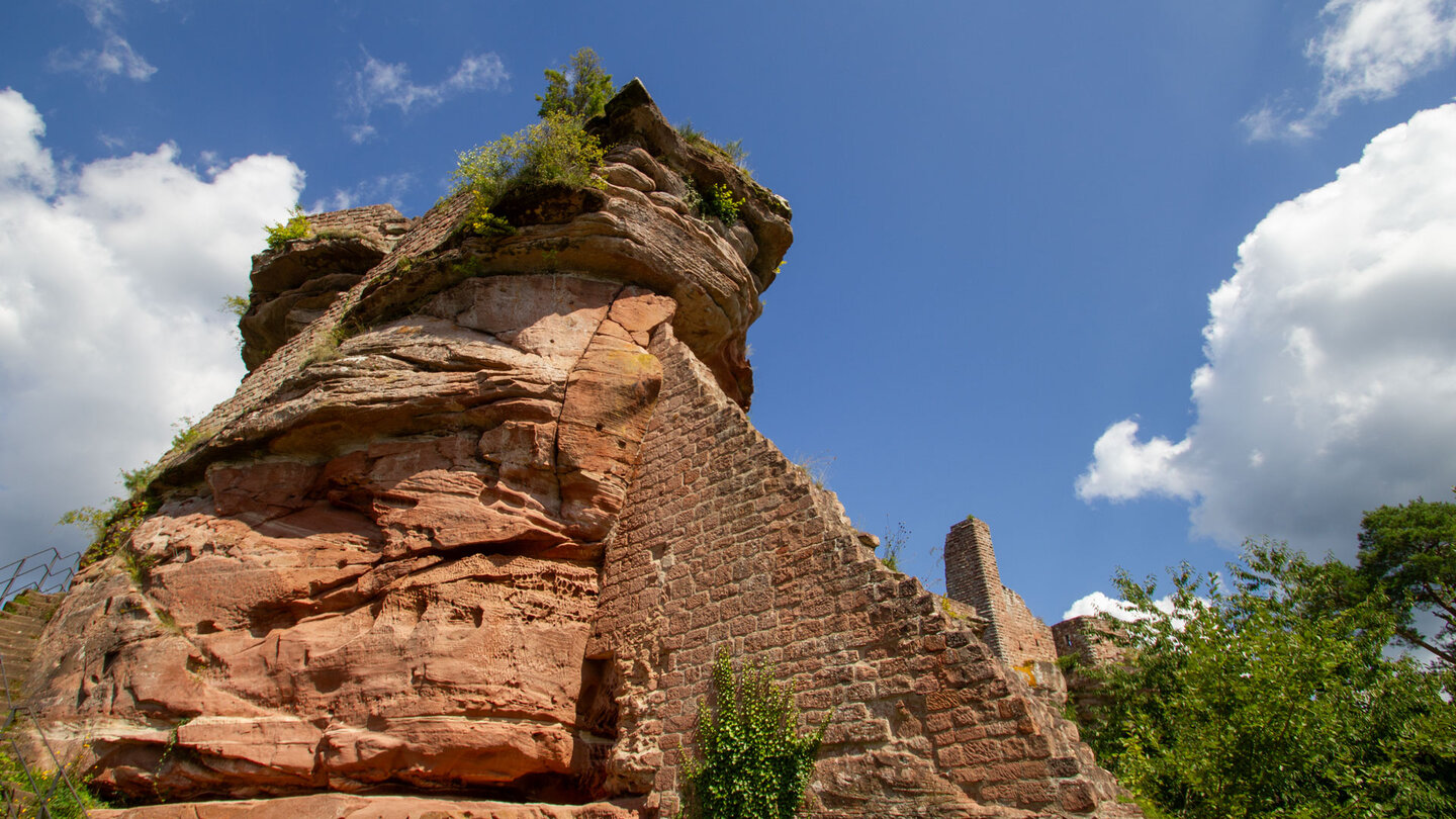 die Burg Tanstein bei Dahn die Burg Tanstein bei Dahn