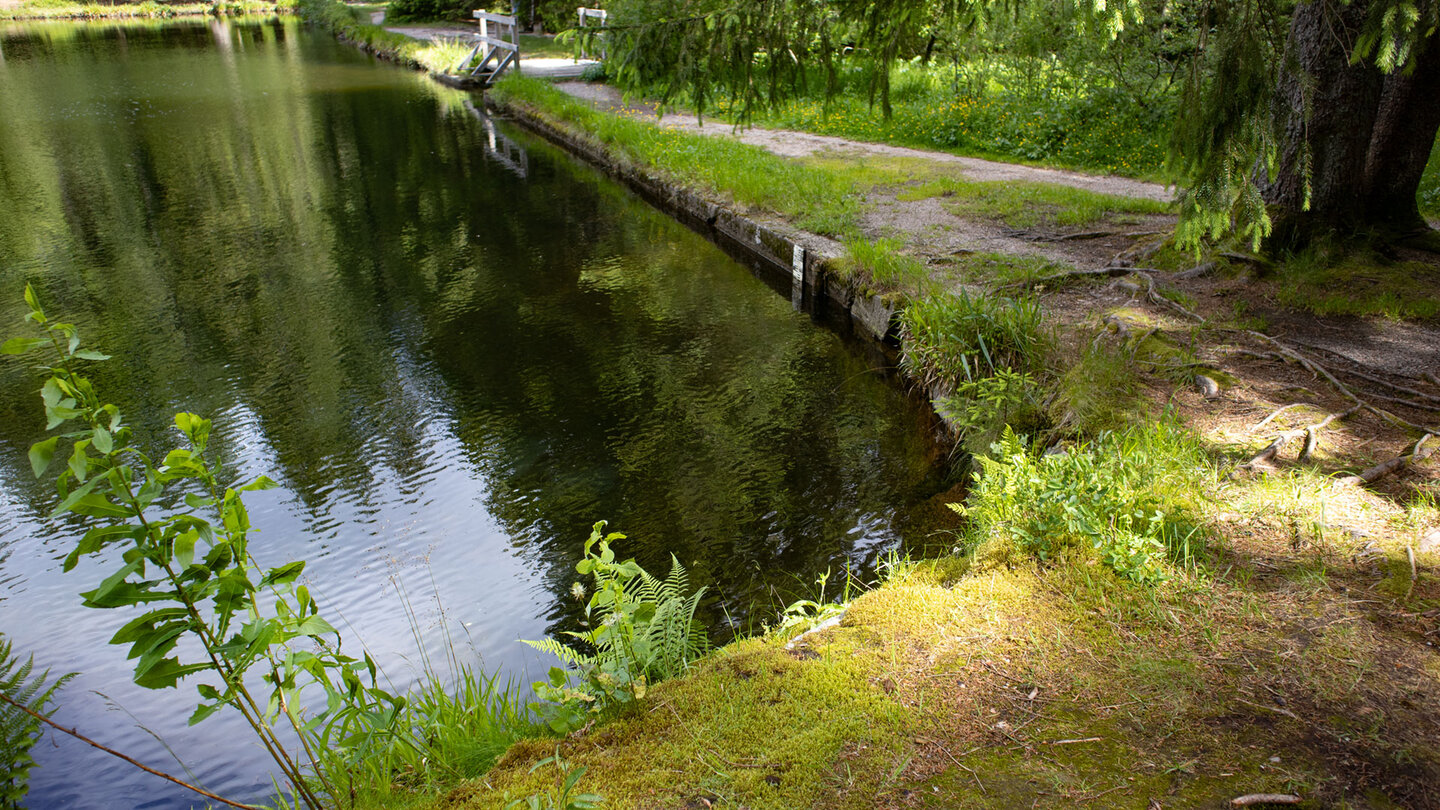 der Wanderweg um den Sandsee Wanderweg um den Sandsee