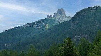 Bergspitzen der Cinque Torri