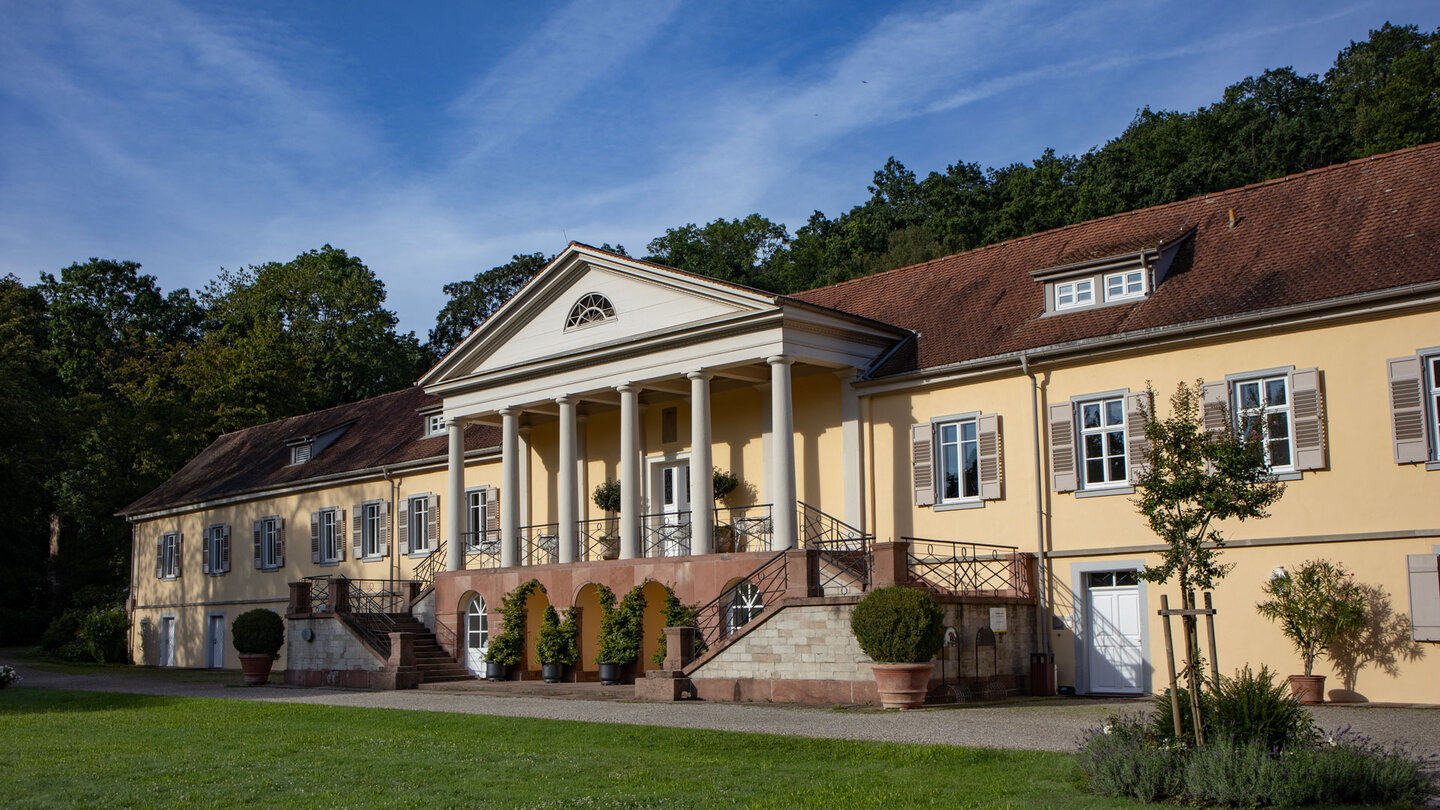 das Schloss Rotenfels in Gaggenau