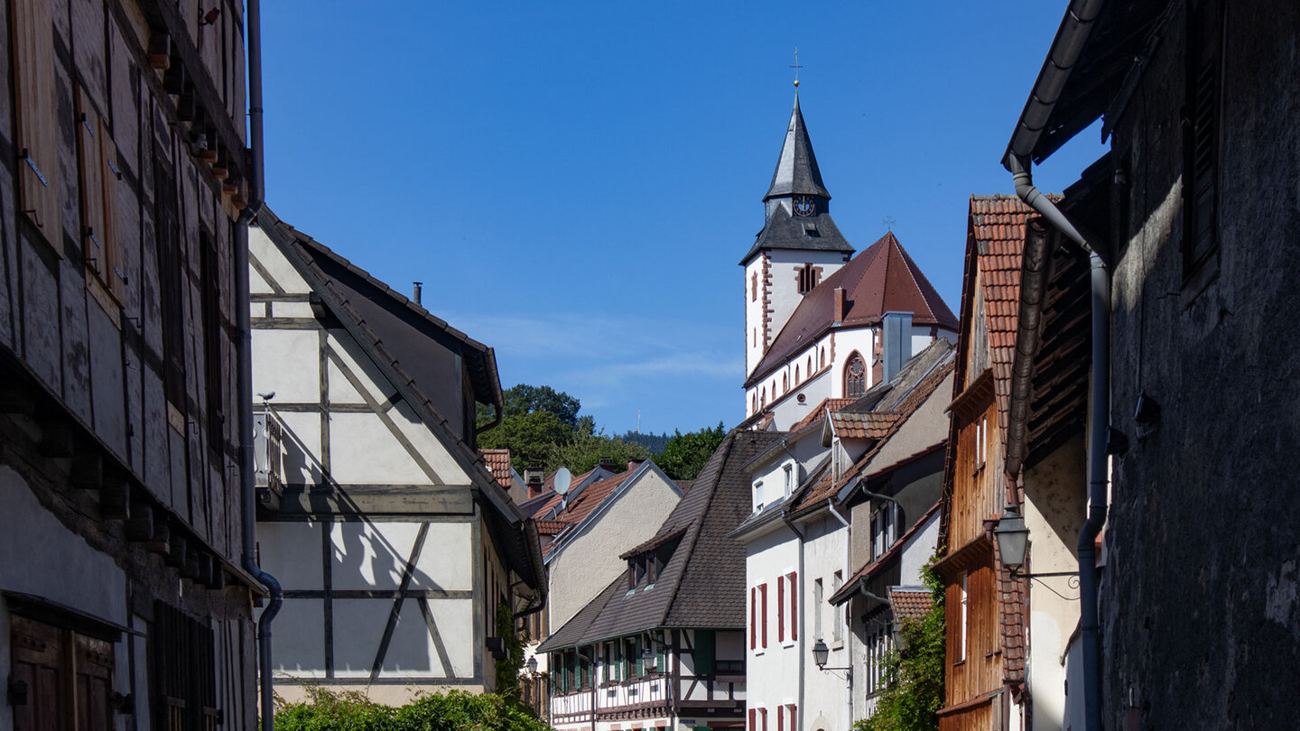Wanderung durch die historische Altstadt von Gernsbach