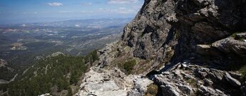 Ausblick am Pass Collado del Salto del Caballo