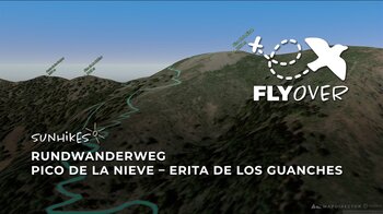 Auf den Spuren der Ureinwohner La Palmas: Pico de la Nieve & Erita de los Guanches im 3D-Flyover