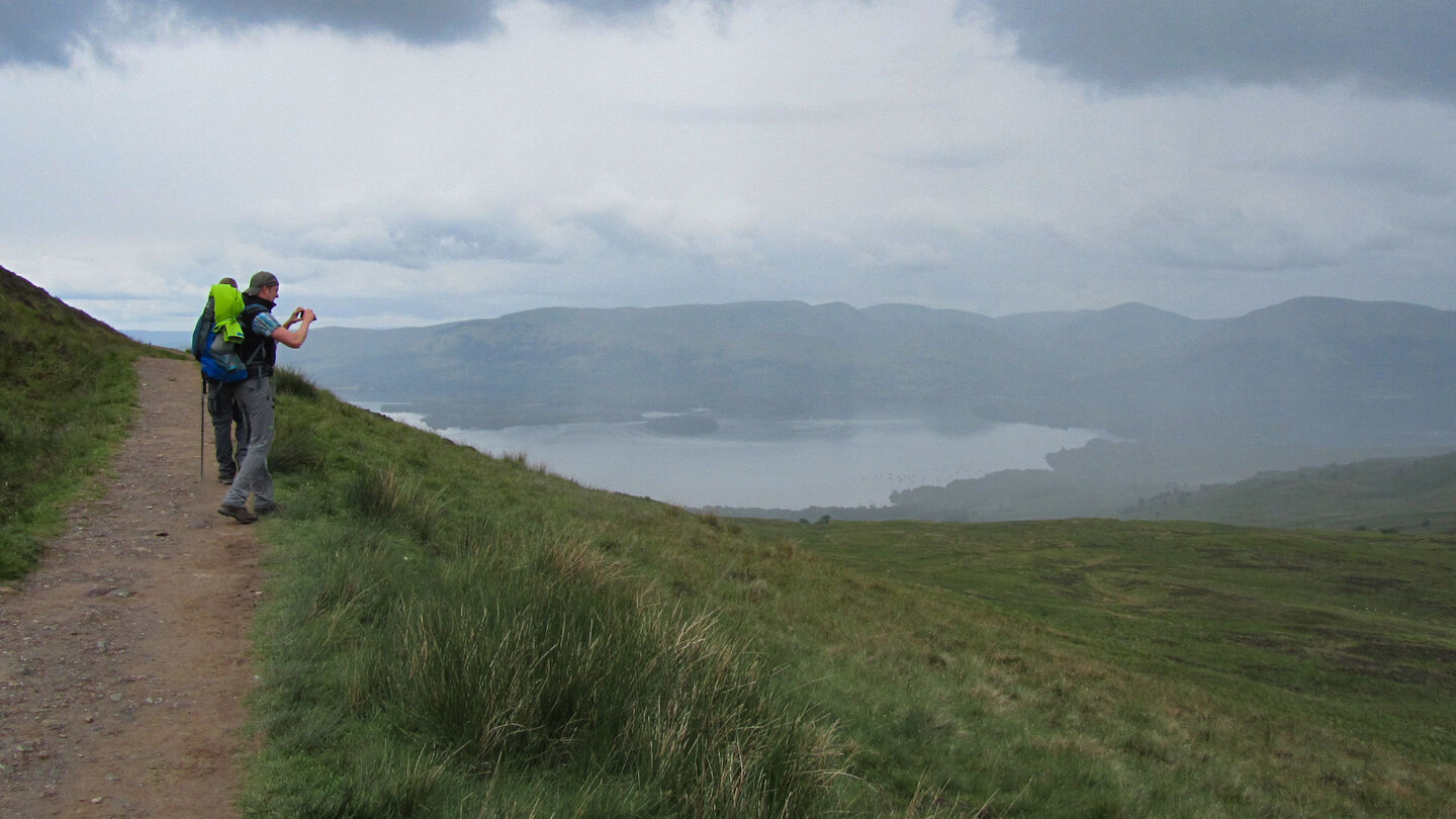 Sicht auf den Loch Lomond