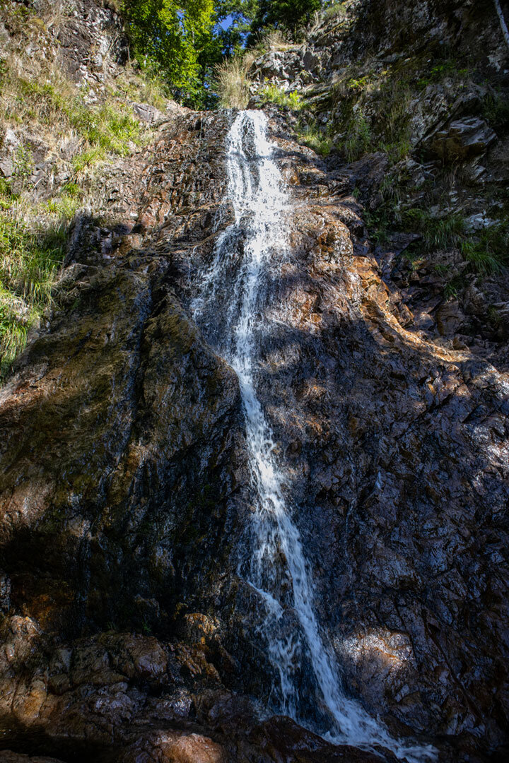 Cascade du Bockloch in den Vogesen am Lac de Kruth-Wildenstein im Elsass Cascade du Bockloch in den Vogesen am Lac de Kruth-Wildenstein