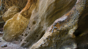 prähispanische Fundstätte Buracas am GR 130 auf La Palma