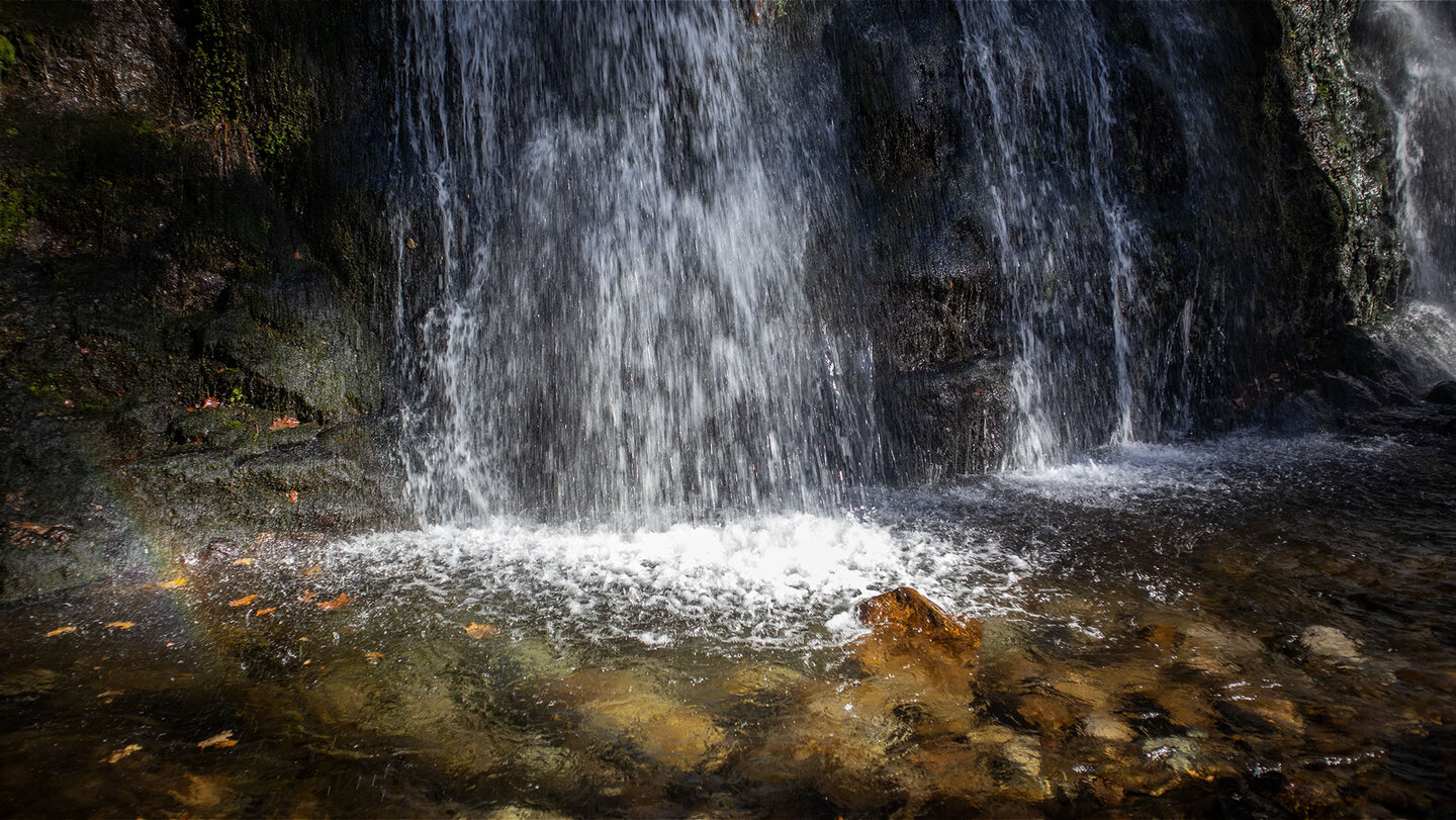 Becken am Heidenbad-Wasserfall
