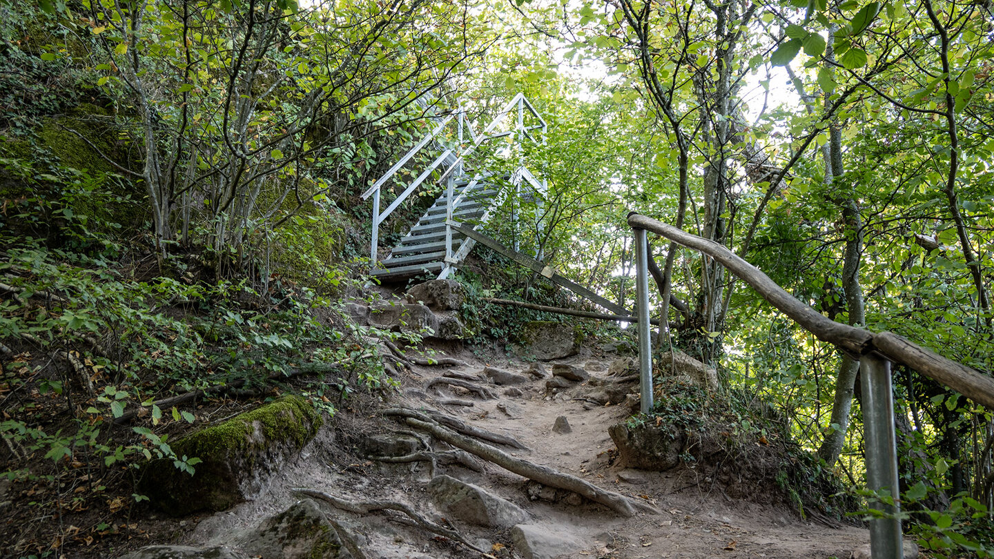 Wanderroute zur Burgruine der Höhenburg Neukastel im Wasgau Wanderroute zur Burgruine der Höhenburg Neukastel