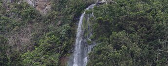 der Wasserfall El Chorro del Cedro auf La Gomera
