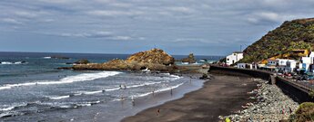 die Playa de Almáciga auf Teneriffa