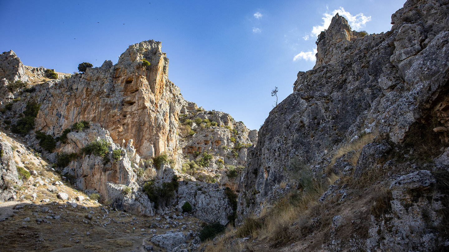 Schlucht des Río Bailón