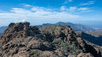 Gipfelplateau des Montaña del Aserrador