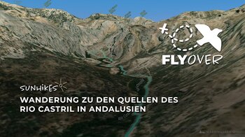 Faszinierendes Flusstal in Andalusien: 3D-Flyover zur Quelle des Río Castril