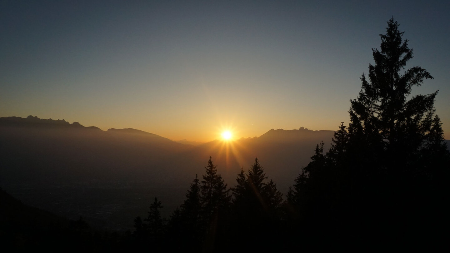 spektakulärer Sonnenuntergang an der Gafadurahütte spektakulärer Sonnenuntergang an der Gafadurahütte