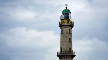 der Leuchtturm von Warnemünde