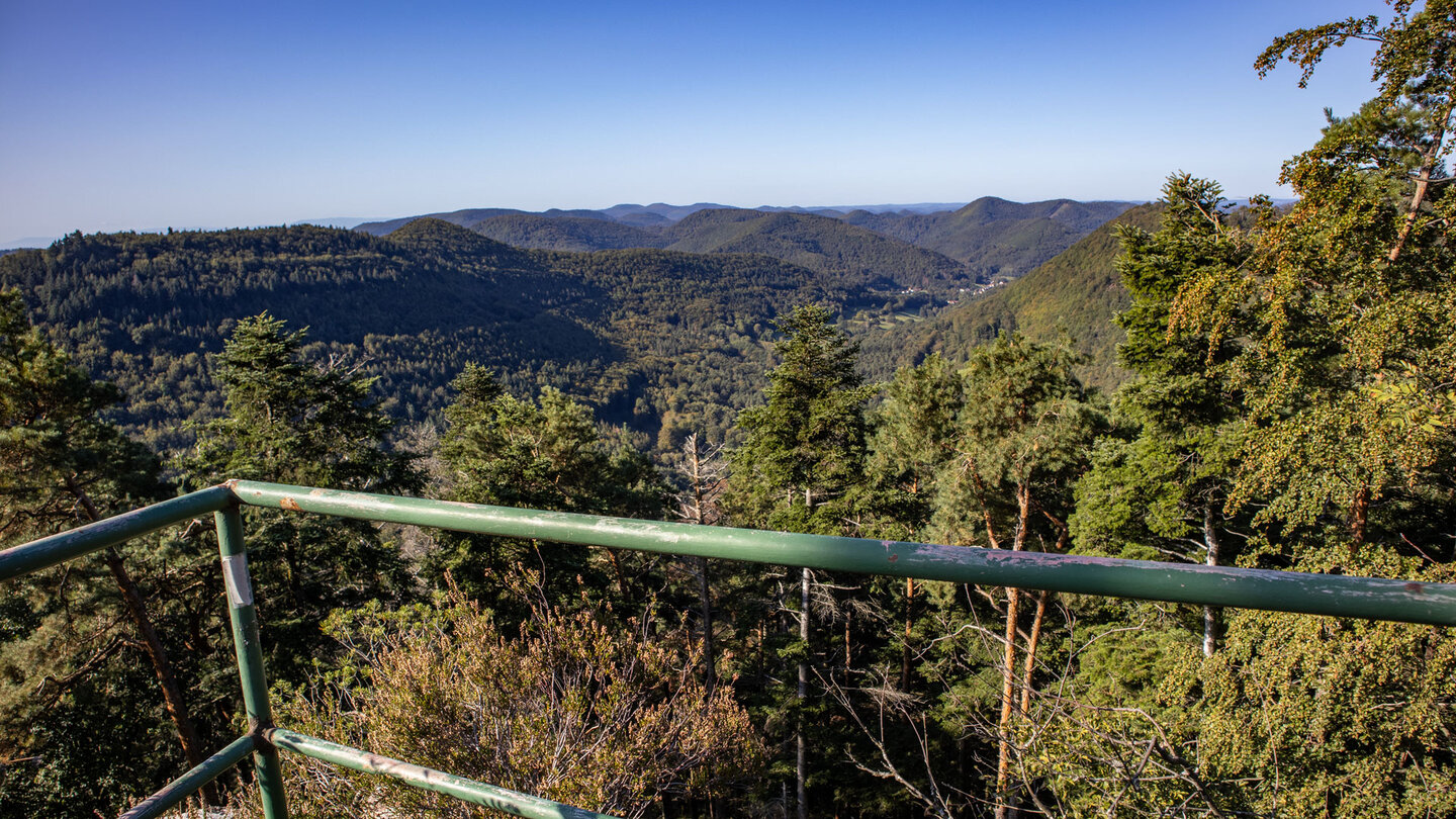 Ausblick vom Kuhnertkopf Richtung Rumbach