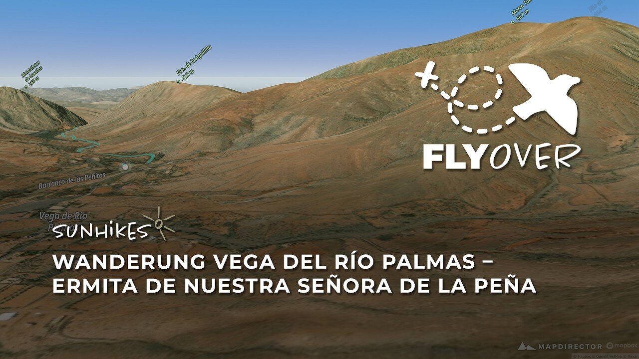 Im Flyover durch die Felsschlucht: Kurze Wanderung zur Ermita de la Peña im Barranco de Malpaso