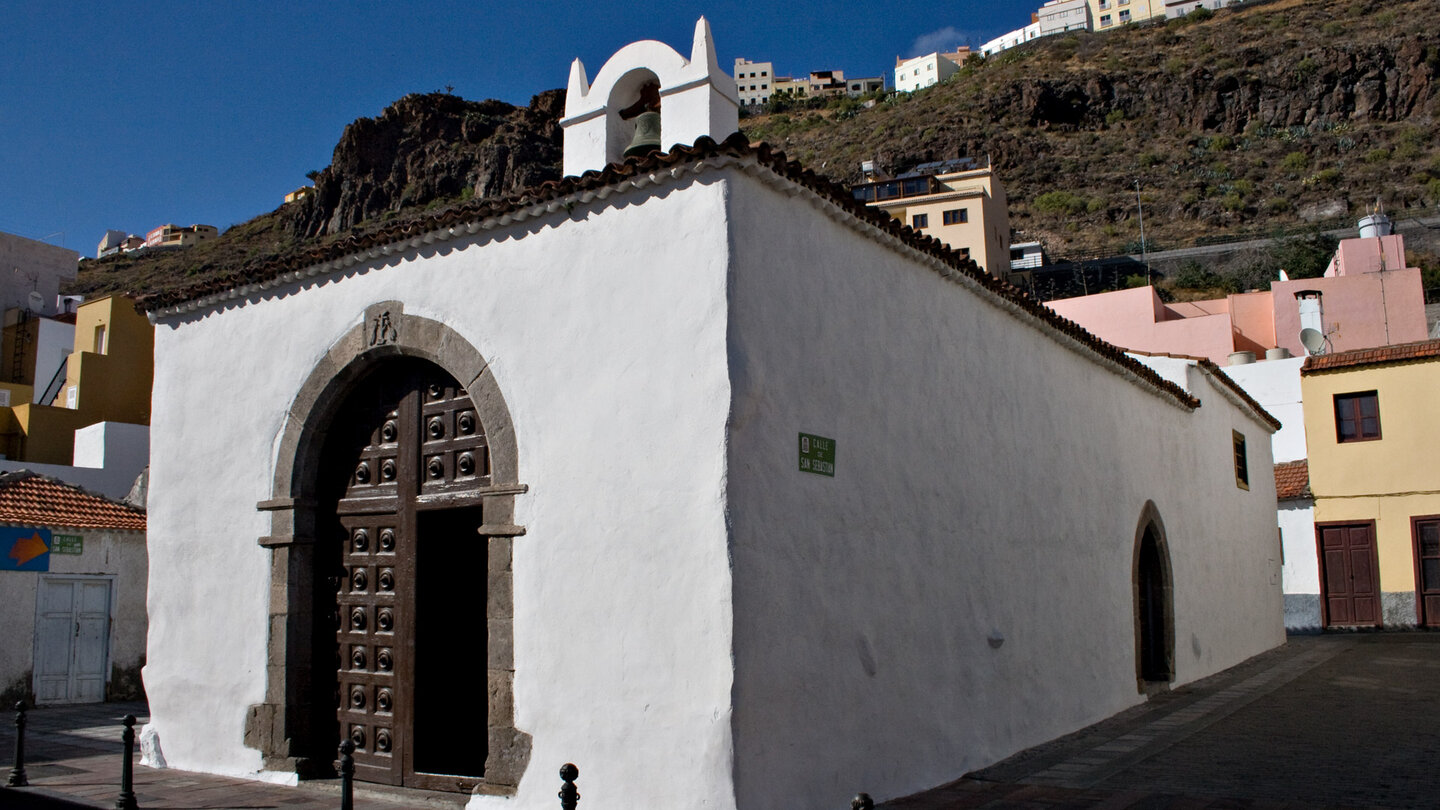 die kleine Kapelle Ermita de San Sebastian in San Sebastián de la Gomera