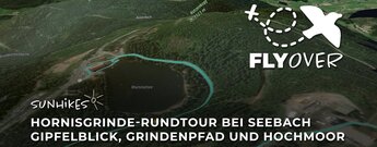 Hornisgrinde-Rundtour bei Seebach: Gipfelblick, Grindenpfad und Hochmoor – Flyover