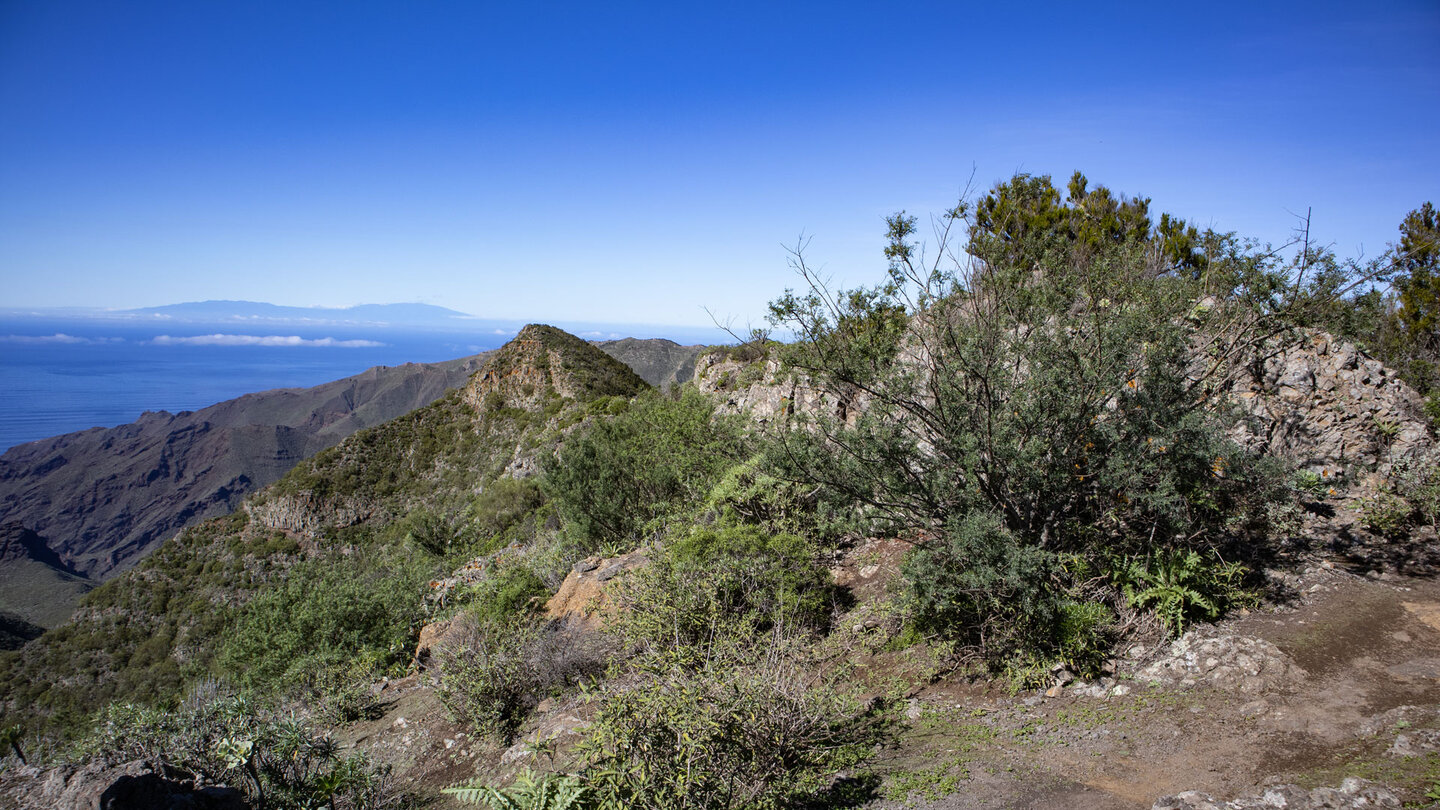 Bergpanorama auf der Cumbre de Bolico