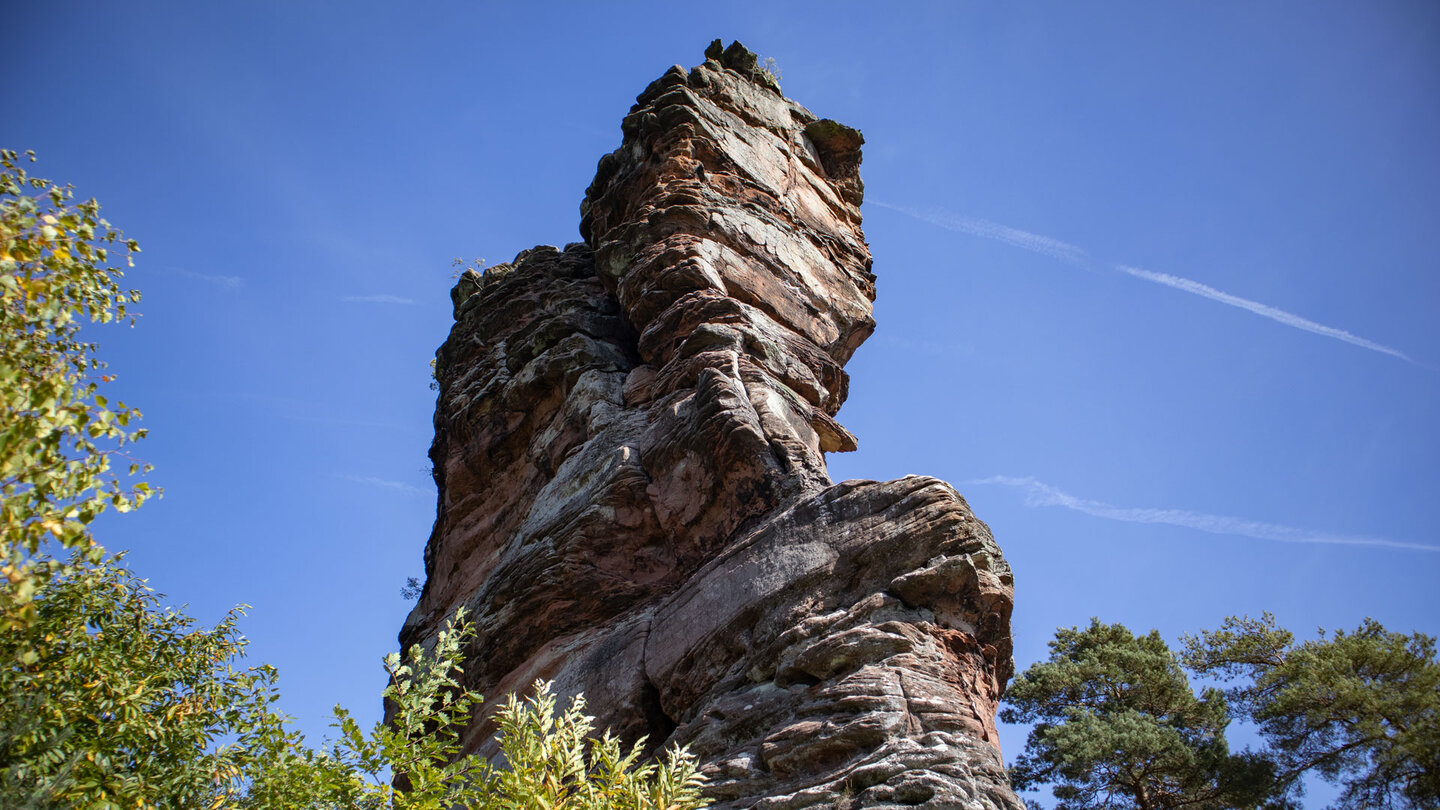 der zerklüftete Krimhildenstein