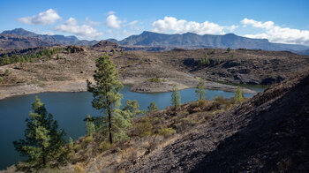 der Stausee Presa de las Niñas